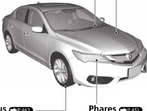 Acura ILX (2018) - Balais d'essuie-glaces - 1
