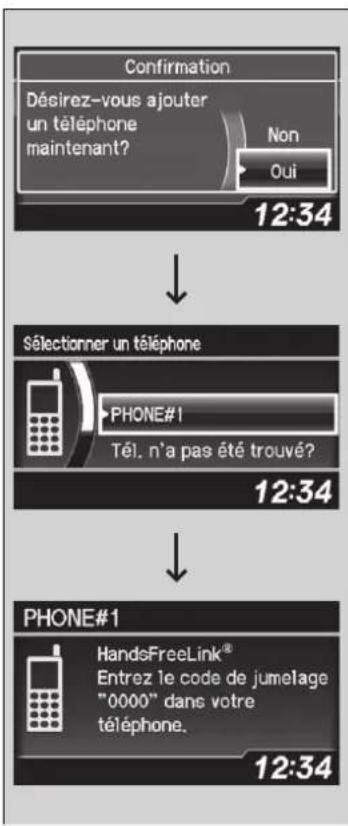 Acura ILX (2018) - Configuration du téléphone - 1