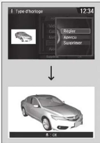 Acura ILX (2018) - Configuration du fond d'écran - 1