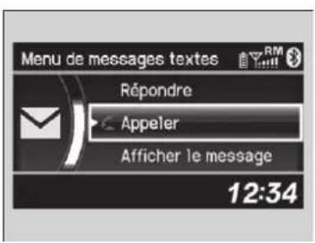 Acura ILX (2018) - Répondre à un message - 2