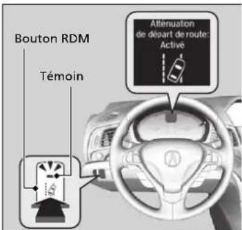 Acura ILX (2018) - Système RDM activé et désactivé - 1