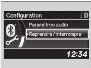 Acura ILX (2018) - Pour jouer des fichiers Bluetooth® Audio - 1