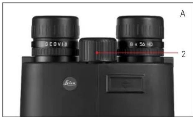 LEICA GEOVID 42 HD - ESTADO DE CARGA DE LA PILA - 3