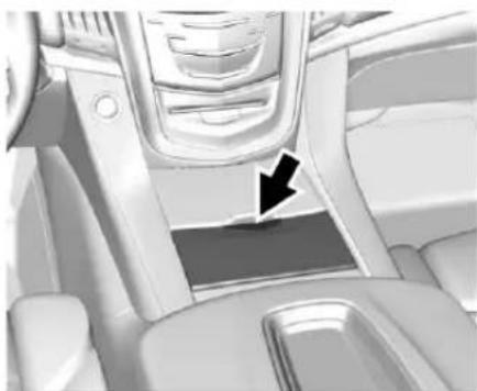 CADILLAC Escalade (2018) - Porte-gobelets - 1