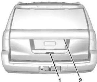 CADILLAC Escalade (2018) - Hayon - 1
