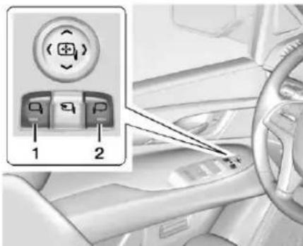CADILLAC Escalade (2018) - Rétroviseursélectriques - 1