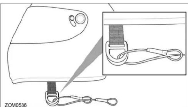 Zero DSR (2018) - Utilisation du cable de laisse de casque - 1