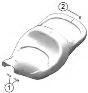 Indian Chieftain (2017) - RETRAIT DE LA SELLE (ROADMASTER CLASSIC/ROADMASTER) - 1