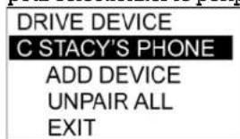 Indian Chieftain (2017) - RRREGGLLAAGGEE ODUU MMEENNUU MMUUSIICMMDORDEE (MMODDOES DDEE Aappuyez sur ou pour raviguer a travers les selections MMUUSSIIQQUEE)) -- MMEENNUU DDEE CCOONNFFIGGUusqraTtIQON Appayee daoulez configurer soit en FFOONNCCTTIODOON BBLLUUEETTOOOOTTHH surbrillance. Appuyez momentanement sur le bouton PRE - 2