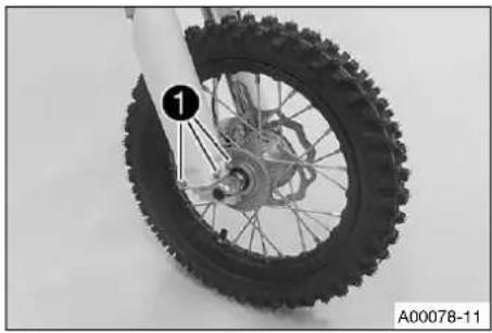 HUSQVARNA TC 50 (2019) - Remonter la protection de fourche - 1