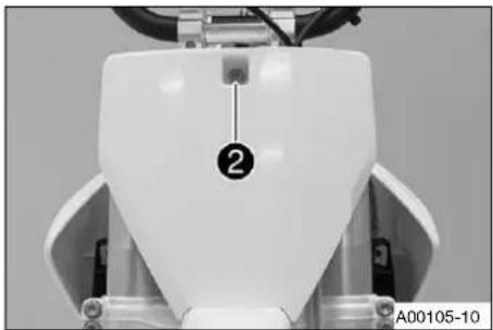 HUSQVARNA TC 50 (2019) - Monter la plaque frontale - 2