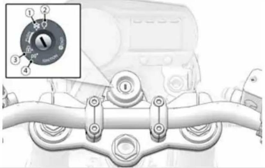 Victory Empulse TT (2016) - CONTACTEUR A CLÉ - 1