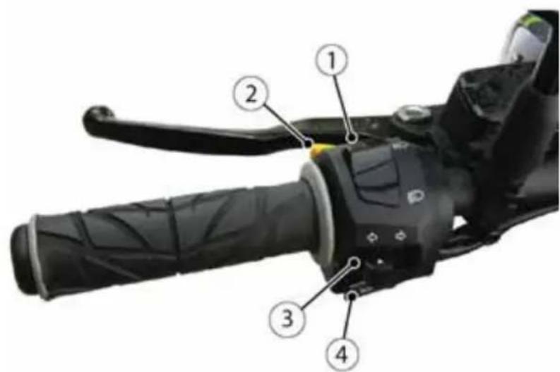 Victory Empulse TT (2016) - COMMANDES DU GUIDON DE GAUCHE - 1