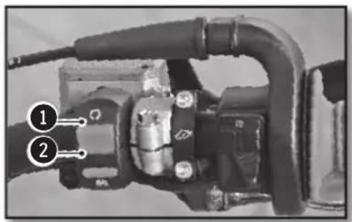 Sherco 300 SER (2017) - Interruptor motor On/Off (250-300 SE/R) - 1