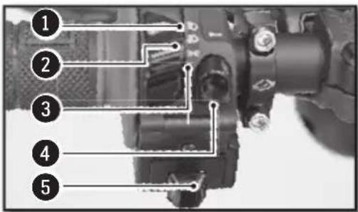 Sherco 300 SER (2017) - Left switch (250-300 SE) - 1