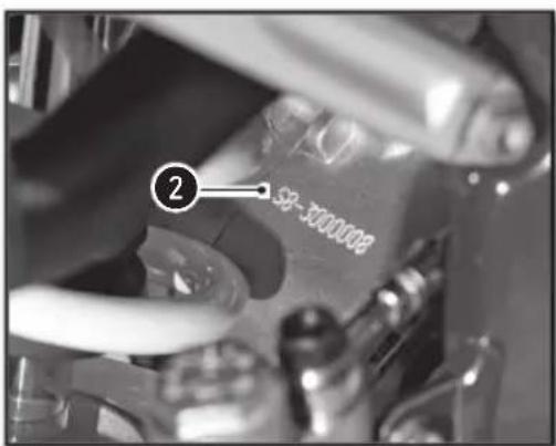 Sherco 300 SER (2017) - Type et numéro du moteur - 1