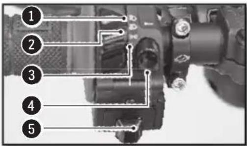 Sherco 300 SER (2017) - Conmutador izquierdo (250-300 SE) - 1