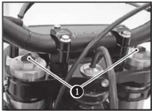 Sherco 300 SER (2017) - RéGLAGE DE LA DÉTENTE DE LA FOURCHE - 1