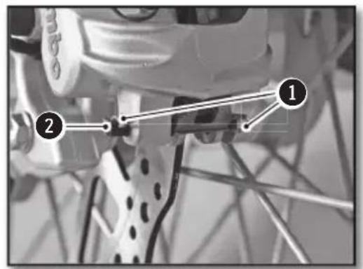 Sherco 300 SER (2017) - DESMONTAJE DE LAS PASTILLAS DE FRENO DELANTERO Y TRASERO - 2
