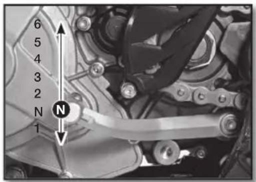 Sherco 300 SER (2017) - Gear selector - 1