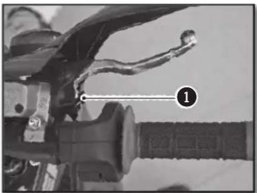 Sherco 300 SER (2017) - REGLAJE DEL RECORRIDO DE LA PALANCA DE FRENO DELANTERO - 1