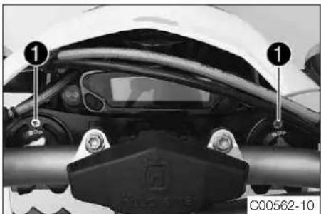 HUSQVARNA FE 501 (2014) - Purger les bras de fourche - 1