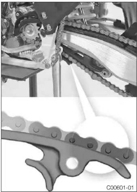 HUSQVARNA FE 501 (2014) - TRAVAUX D'ENTRETIEN SUR LA PARTIE-CYCLE - 1