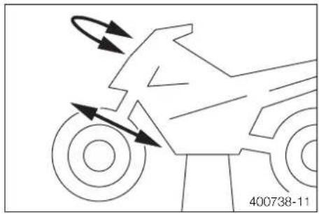HUSQVARNA FE 501 (2014) - TRAVAUX D'ENTRETIEN SUR LA PARTIE-CYCLE - 1