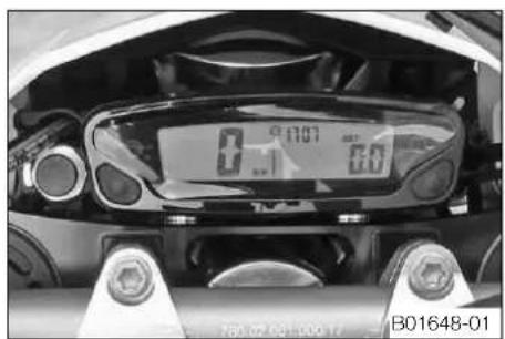 HUSQVARNA FE 501 (2014) - Vue d'ensemble des témoins (FE 501 USA) - 1