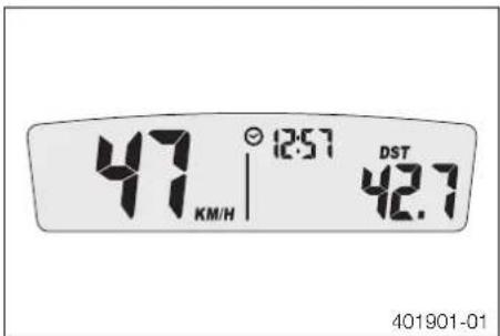 HUSQVARNA FE 501 (2014) - Message sur le compteur de vitesse - 1