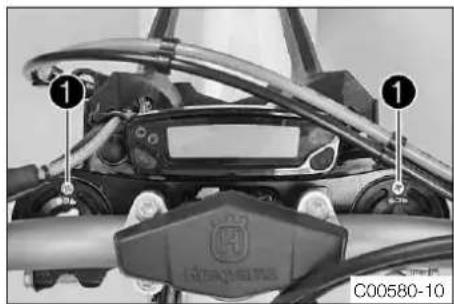HUSQVARNA FE 501 (2014) - Monter les bras de fourche - 2