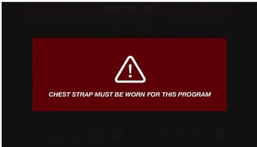 Sole Fitness E98 - FONCTION DE PROGRAMMES DE LA FREQUENCY CARDIAQUE (HR) - 2