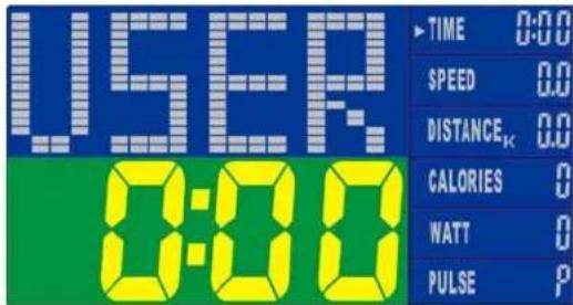 DKN EB3100 - Allenamento in MODO USER - 1