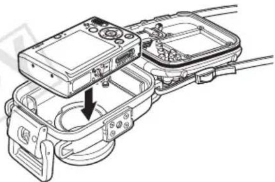 CANON PowerShot SD770 IS - Einsetzen der Kamera - 1