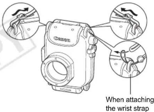 CANON PowerShot SD770 IS - Preparing the Waterproof Case - 1