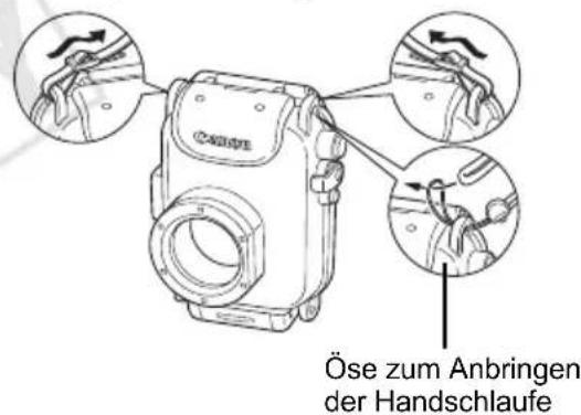 CANON PowerShot SD770 IS - Vorbereitung des wasserdichten Gehäuses - 1