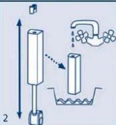 Ferplast Cayman 80 Scenic - ВНУТРЕННИЕ ФИЛЬТРЫ BLUWAVE - 3