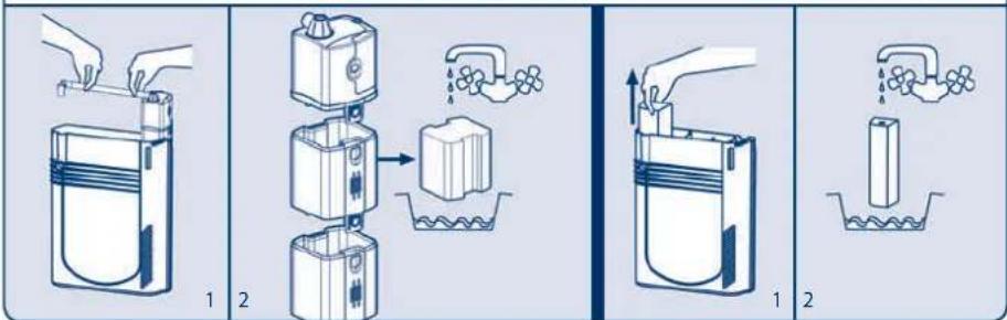 Ferplast Cayman 80 Scenic - BLUWAVE INTERNE FILTRE - 1