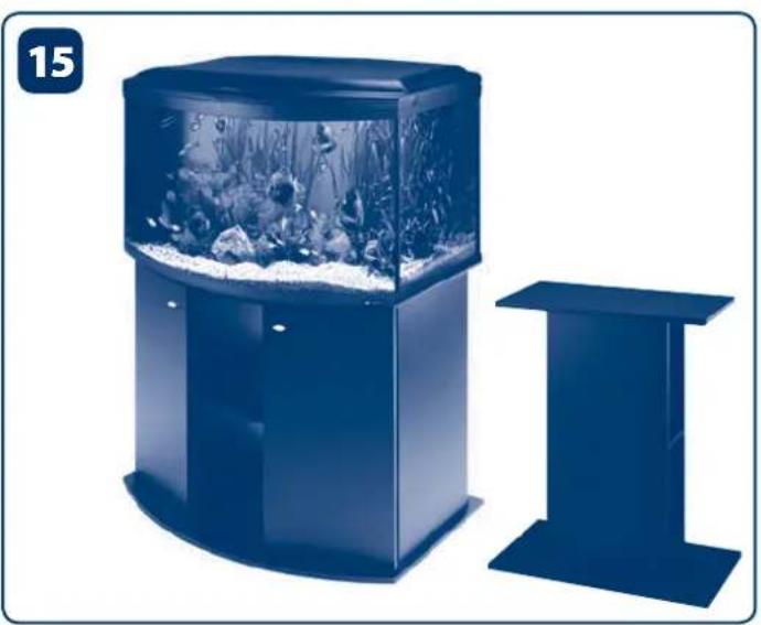 Ferplast Cayman 80 Scenic - INTERNE FILTERS BLUWAVE - 16