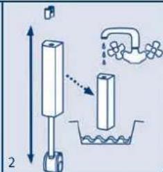 Ferplast Cayman 80 Scenic - VNÚTORNÉ FILTRE BLUWAVE - 3