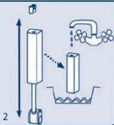 Ferplast Cayman 80 Scenic - FILTROS INTERNOS BLUWAVE - 3