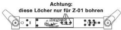 Hagan Z01 - Bohren der Schraubenlöcher - 1