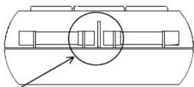 METRIX MX 24 - Montierung der Sicherung : - 2