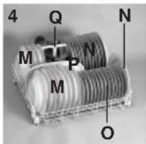 CANDY CDS 120 W - Half load wash lower basket - 2