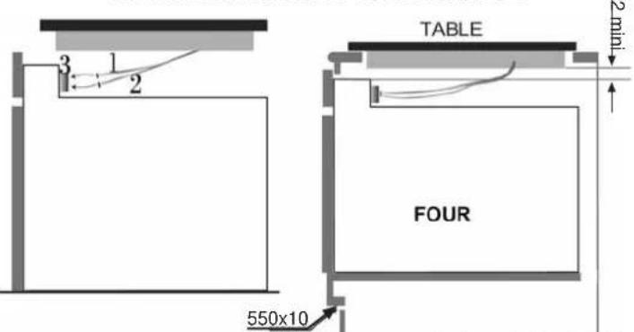 CANDY PVD 7421 X - LA TABLE VITROCÉRAMIQUE SANS COMMANDES - MODELE PVS - - 1