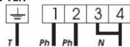 CANDY PVD6402X - "H display, residual heat indicator, blinking. - 2