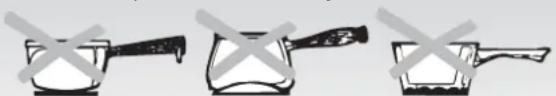 CANDY PVD6402X - HOB COOKWARE ADVICE - 1