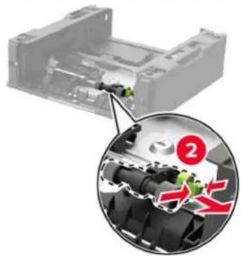 LEXMARK MS421dw - Remplacement du rouleau de saisie - 6