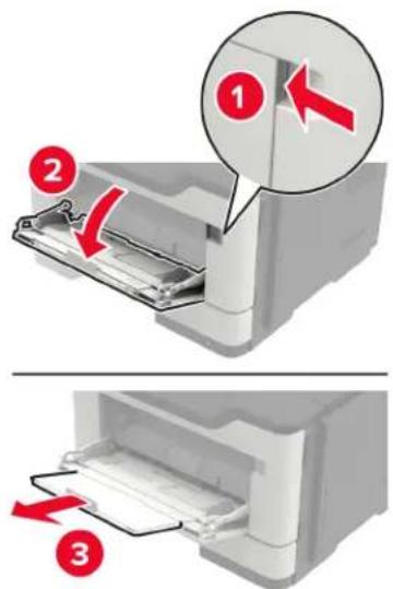 LEXMARK MS421dw - Alimentation du chargeur multifonction - 1
