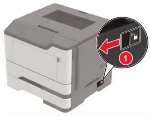 LEXMARK MS421dw - Remplacement du rouleau de saisie - 1